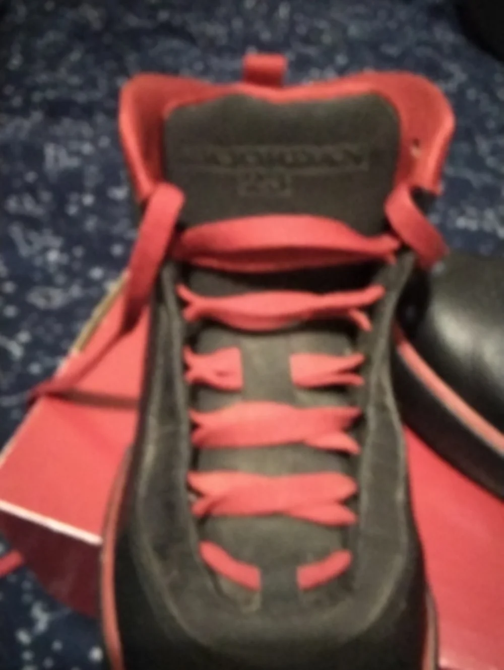 Jordan Black and Red Athletic Shoes - Classic Mid Sneaker Sz 6.5Y (Women's Sz8)